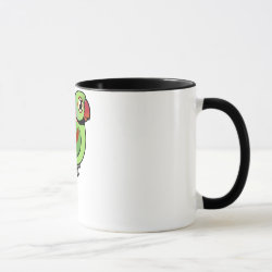 Cute Alexandrine Parakeet Combo Mug