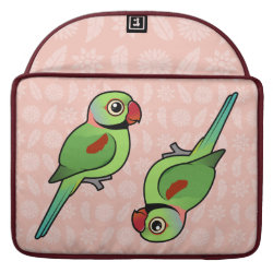 Cute Alexandrine Parakeet Macbook Pro 15