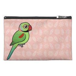 Cute Alexandrine Parakeet Travel Accessory Bag