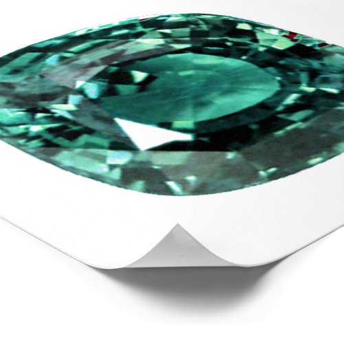 Alexandrite Gemstone Poster