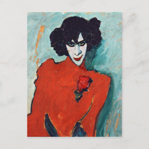 Alexej Jawlensky Portrait of the Dancer Aleksandr Postcard