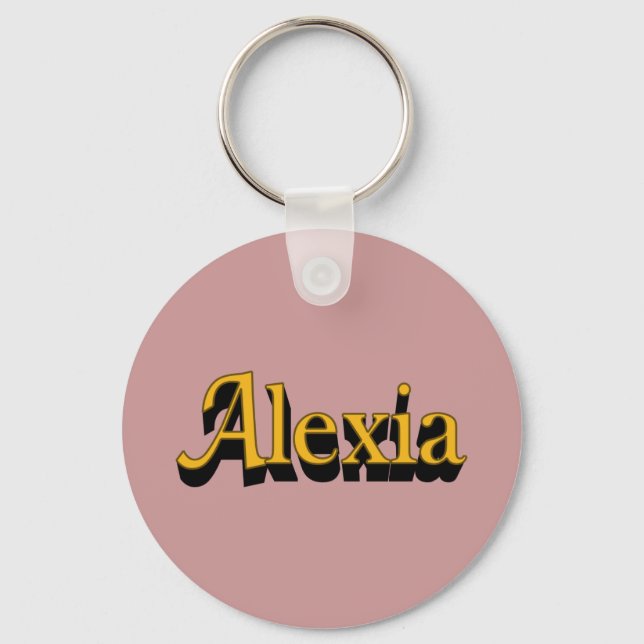 Alexia Keychain (Front)