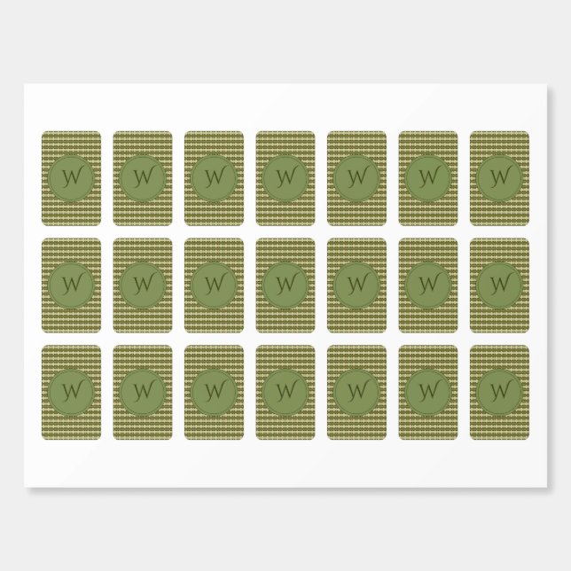 Alexina w/ monogram matchboxes (Sticker Sheet)