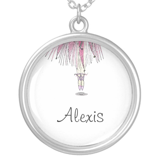 Alexis - Ballerina Necklace - personalize (Front)
