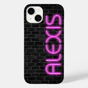 ALEXIS In PINK Neon Lights Case-Mate iPhone 14 Case