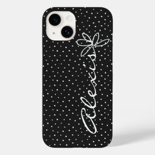 Alexis Name and Doodle Daisy Case-Mate iPhone 14 Case