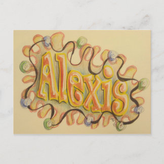 Alexis - name card
