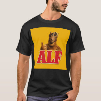 ALF - Alien Life Form Throw Pillow T-Shirt