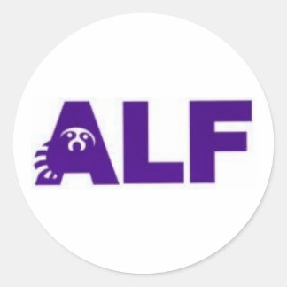 ALF CLASSIC ROUND STICKER