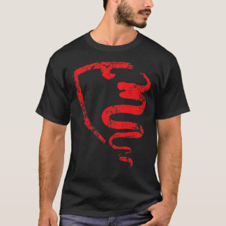 Alfa Car Drivers Stylish Grunge Logo Classic T-Shi T-Shirt