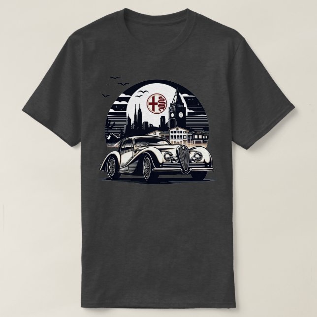 Alfa Romeo 6C 2 T-Shirt (Design Front)