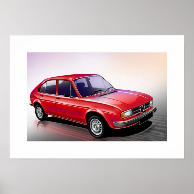 Alfa Romeo Alfasud Poster (Front)