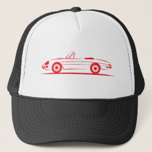 Alfa Romeo Giulietta Spider Spyder Duetto Graduate Trucker Hat