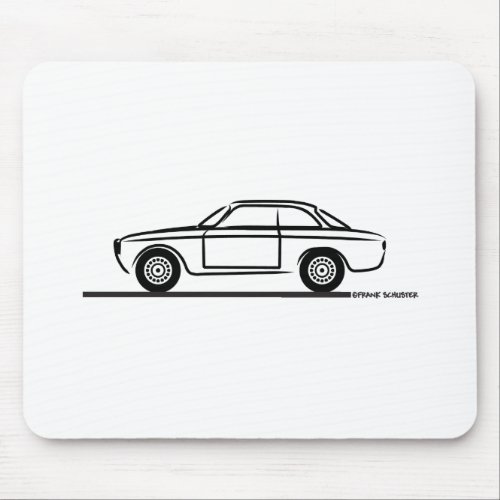 Alfa Romeo GTA GTV T_Shirt Mouse Pad