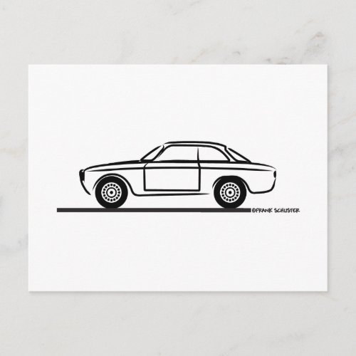 Alfa Romeo GTA GTV T_Shirt Postcard