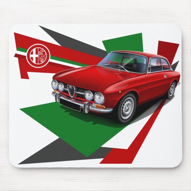 Alfa Romeo GTV 1750 Mouse Mat (Front)