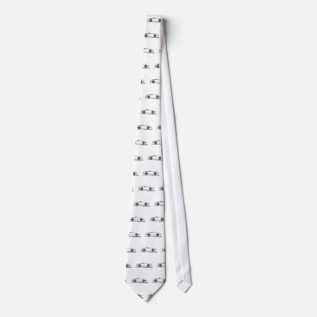 Alfa Romeo Guilia Spider Duetto Neck Tie (Front)
