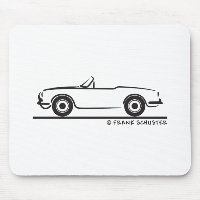 Alfa Romeo Guilietta Spider Mouse Pad (Front)