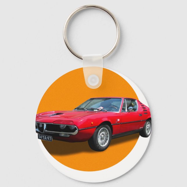 Alfa Romeo Montreal Keychain (Front)
