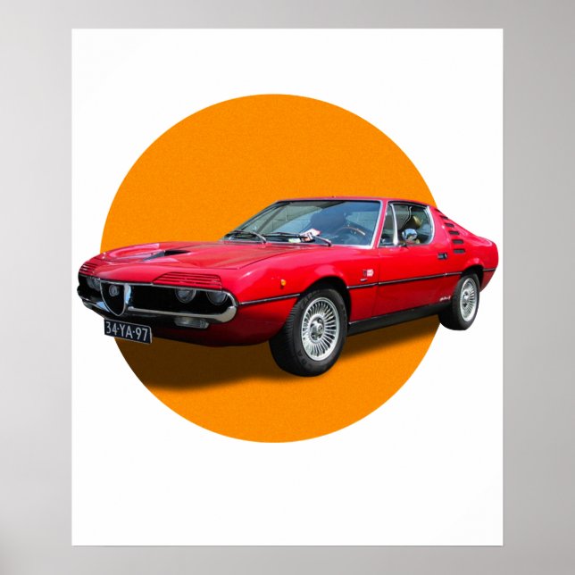 Alfa Romeo Montreal Poster (Front)