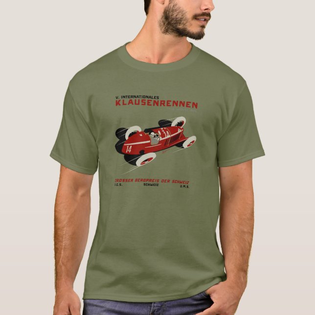 Alfa Romeo P2 — Klausenrennen 1926 T-shirt (Front)
