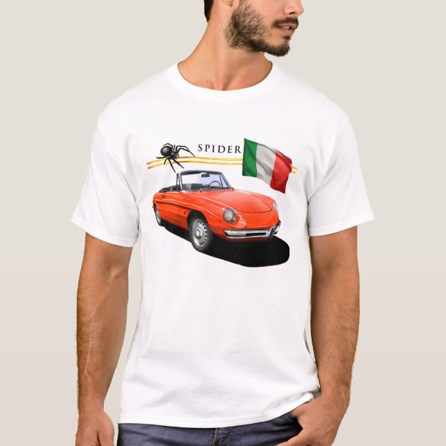 Alfa Romeo Spider T-Shirt (Front)