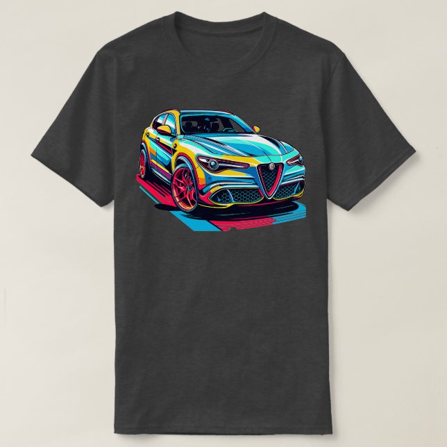 Alfa Romeo Stelvio 1 T-Shirt (Design Front)