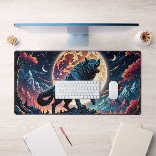 Alfa Wolf desk mat