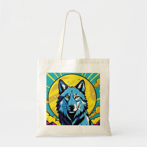 Alfa wolf  Tote Bag