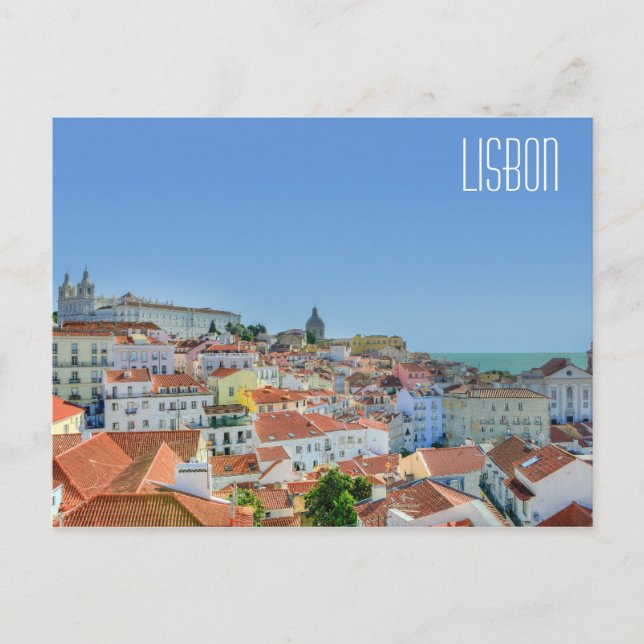 Alfalma Lisbon Portugal Postcard (Front)