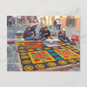 alfombra 18 postcard