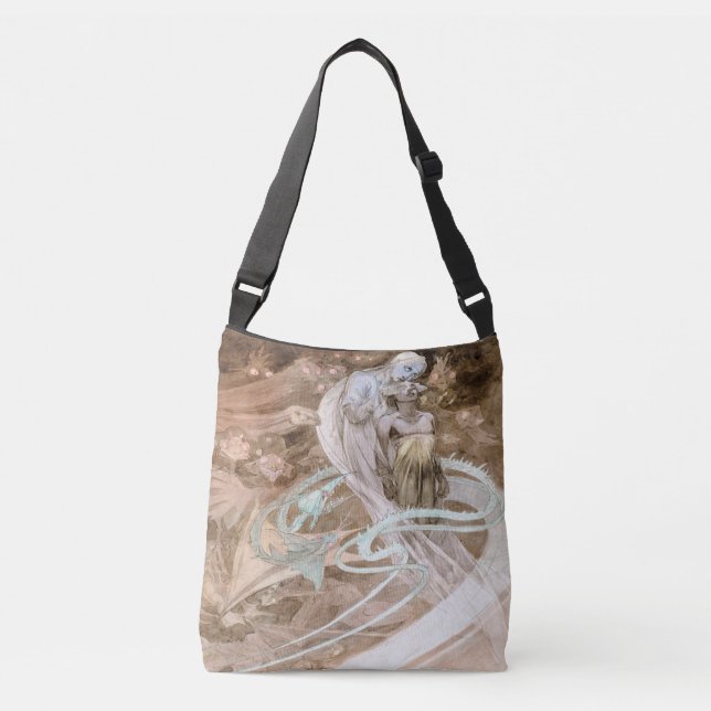 Alfons Mucha 1899 Le Pater Crossbody Bag (Front)