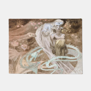 Alfons Mucha 1899 Le Pater Doormat