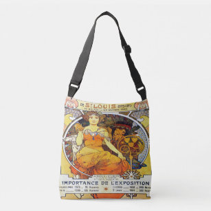 Alfons Mucha 1903 Exposition Universelle Crossbody Bag