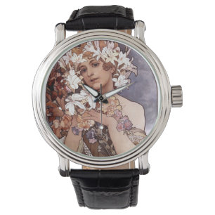Alfons Mucha: Flower Watch
