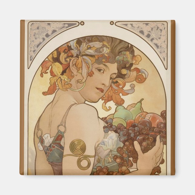Alfons Mucha - Fruit Magnet (Front)