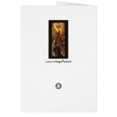 Alfons Mucha: Luna Cards (Back)