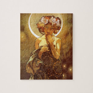 Alfons Mucha: Luna Jigsaw Puzzle
