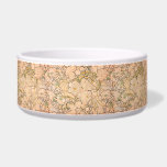 Alfonse Mucha Art Nouveau Peonies Bowl<br><div class="desc">This floral pattern is based on Alfonse Mucha Peonies,  a watercolor painting pattern from art nouveau artist Alfonse Mucha.</div>