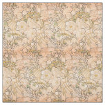 Alfonse Mucha Art Nouveau Peonies Fabric