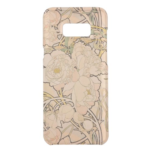 Alfonse Mucha Art Nouveau Peonies Uncommon Samsung Galaxy S8 Case