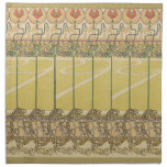 Alfonse Mucha Poppies Art Nouveau Floral Wallpaper Cloth Napkin