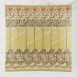 Alfonse Mucha Poppies Art Nouveau Floral Wallpaper Trinket Tray