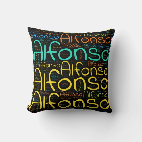 Alfonso Throw Pillow