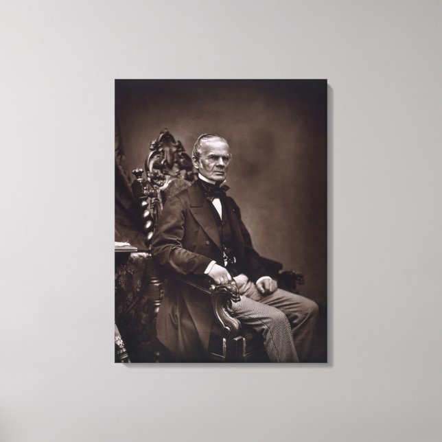 Alfred Auguste Cuvillier-Fleury (1802-87), from 'G Canvas Print (Front)