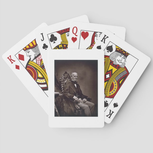 Alfred Auguste Cuvillier-Fleury (1802-87), from 'G Poker Cards (Back)