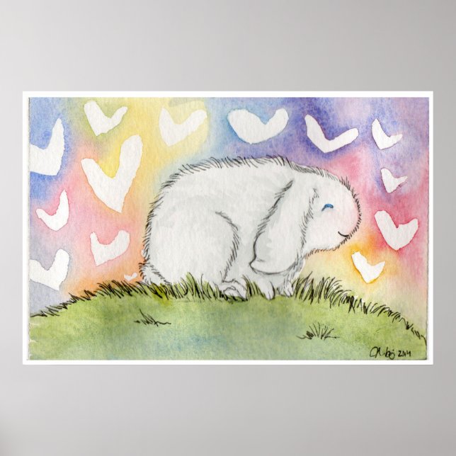 Alfred Bunny With Love Poster (Front)