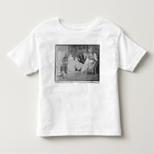 Alfred de Musset  Eugene Delacroix Toddler T_shirt