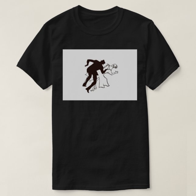 Alfred Hitchcock´s Vertigo Mask T-Shirt (Design Front)