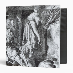 Alfred  in the Neat-herd's hut Binder